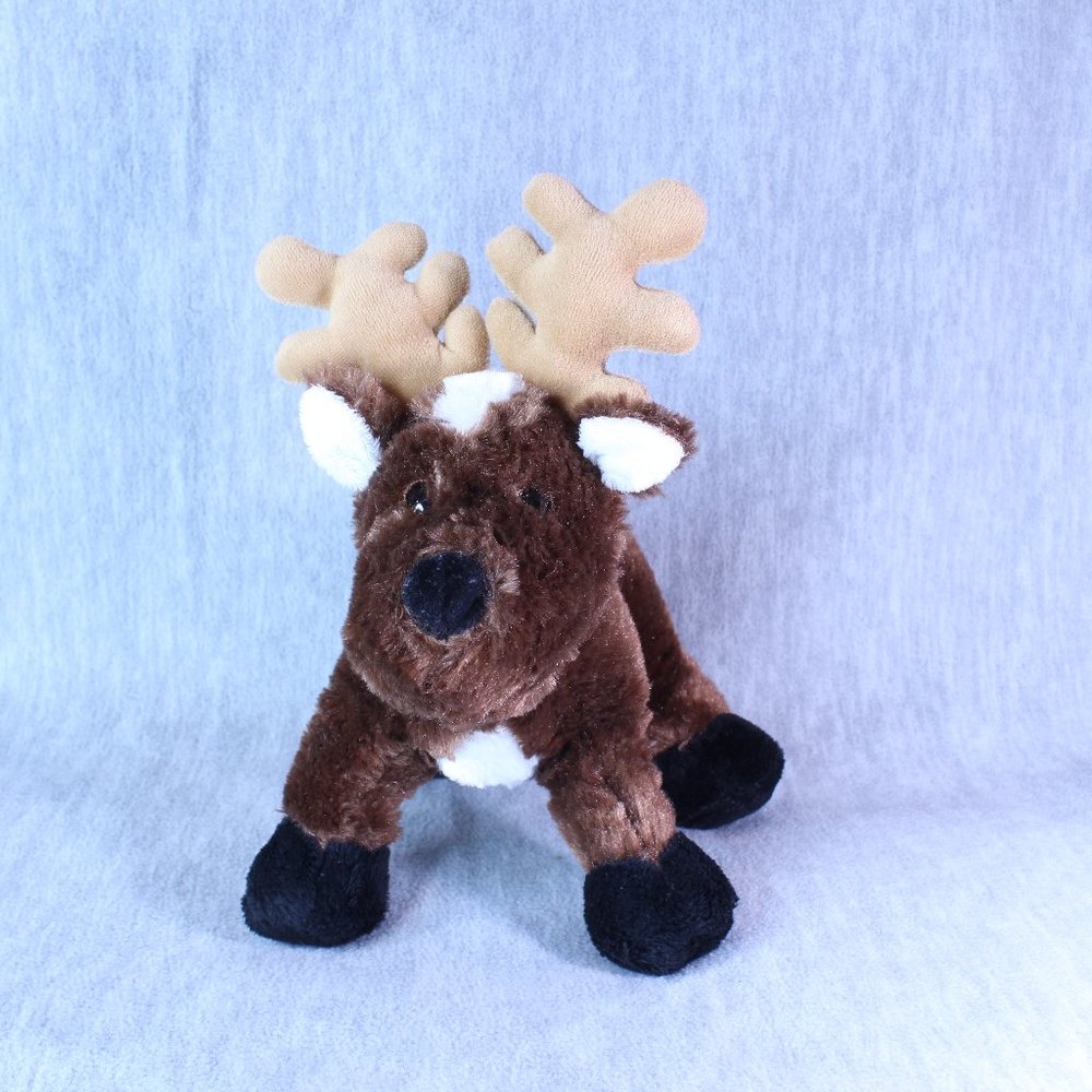 GANZ REINDEER HM137 Plush Toy 9" Webkinz NO CODE Stuffed Animal